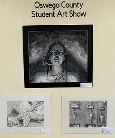 oswego county student art show pulaski salmon river fine arts center 4.21.2024 5.11.2024