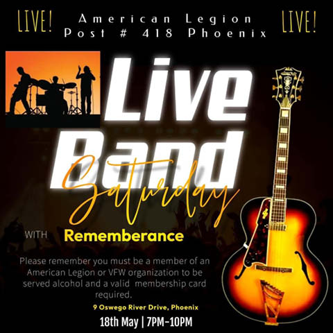 phoenix live band saturday remembrance 5.18.2024