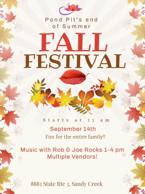 pond pit bbq fall festival 9.14.2024