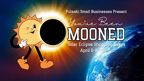 solar eclipse shopping pulaski 4.6 8.2024