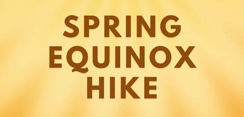 spring equinox hike beaver lake 3.19.2024