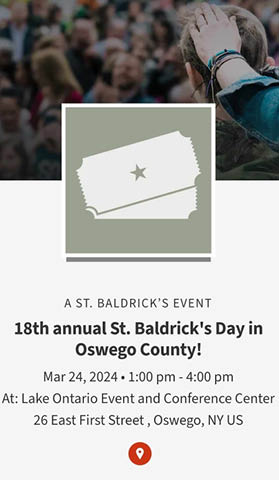 st baldricks event shave lake ontario events conference center 3.24.2024