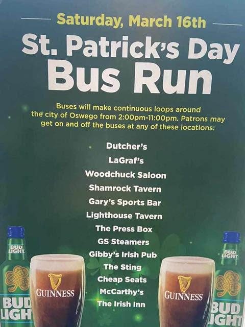 st patricks day bus 3.16.2024