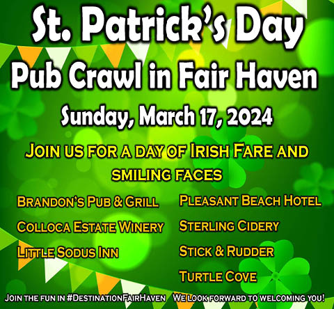 st patricks day pub crawl fair haven 3.17.2024
