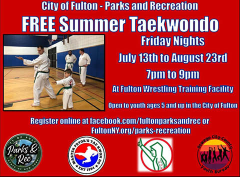 summer tae kwon do fulton wrestling facility summer 2024