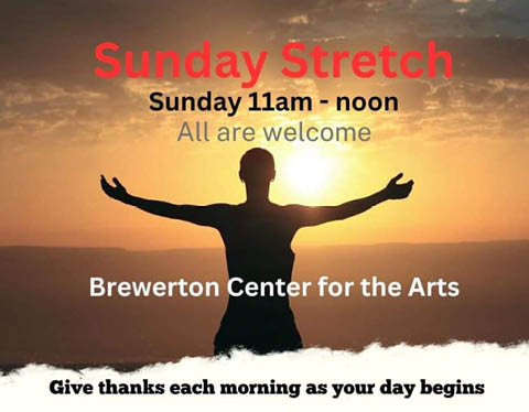 sunday stretch brewerton center arts sundays 2024