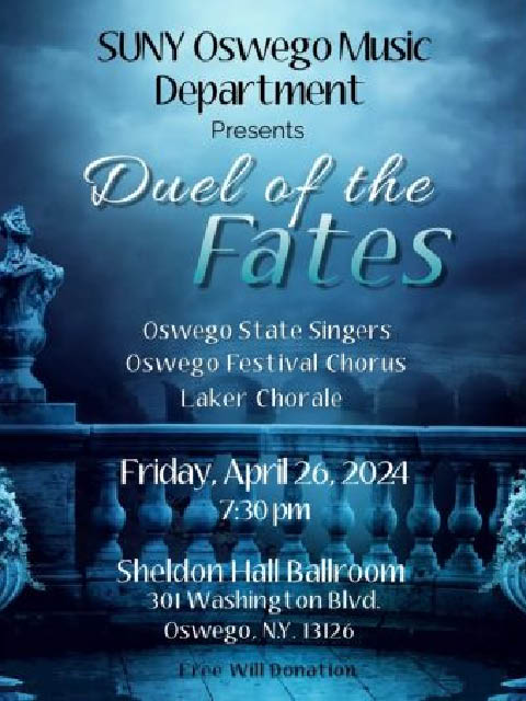 suny oswego music duel of fates concert 4.26.2024