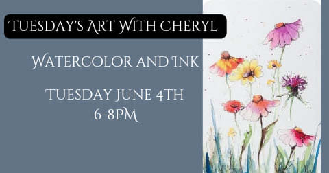tuesdays art cheryl cny community arts center fulton summer 2024