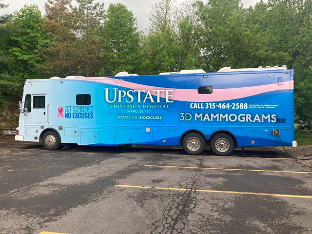 upstate mammography mobile breast cancer screening phoenix 1.29.2024