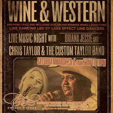 wine western line dancing colloca winery 3.23.2024