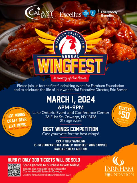 wingfest farnham lake ontario events conference center 3.1.2024