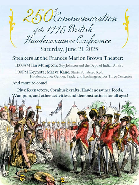 250th haudenosaunee british conference fort ontario 6.21.2025