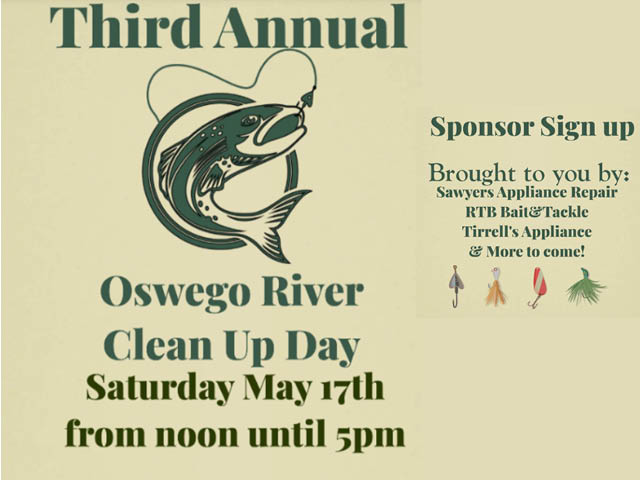 3rd annual oswego river cleanup may 17 3.18.2025