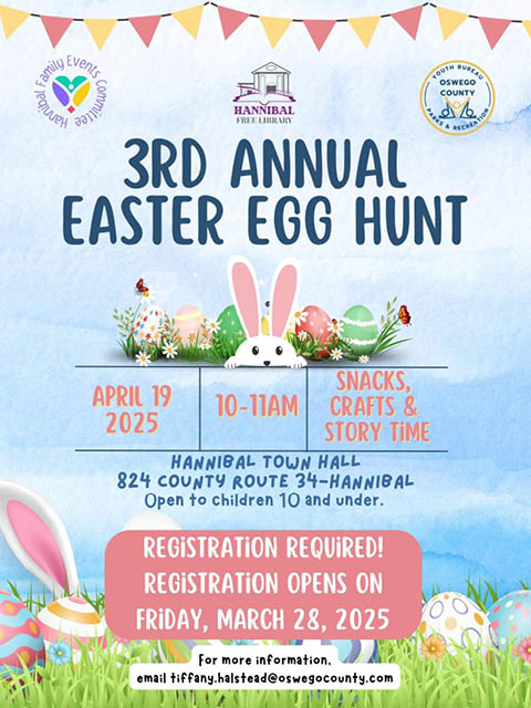 3rd easter egg hunt hannibal library 4.19.2025