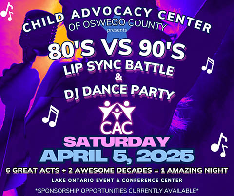 80s 90s lip sync dj battle child advocacy center lake ontario conference oswego 4.5.2025