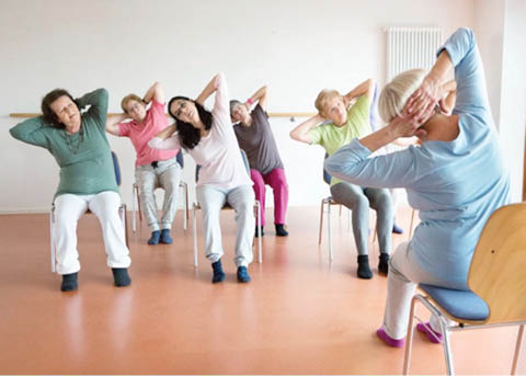 chair yoga suzanne brewerton bca tuesdays 2025