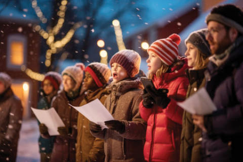 christmas caroling phoenix 12.24.2025