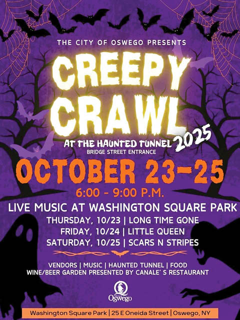 creepy crawl oswego washington square park east oct 23 25 2025