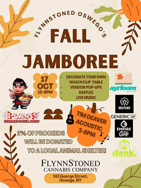 fall jamboree flynnstoned oswego 10.17.2025