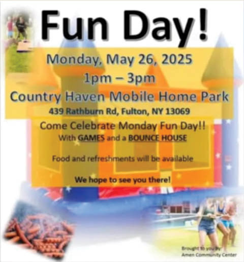 family fun day country haven mobile home park 5.26.2025