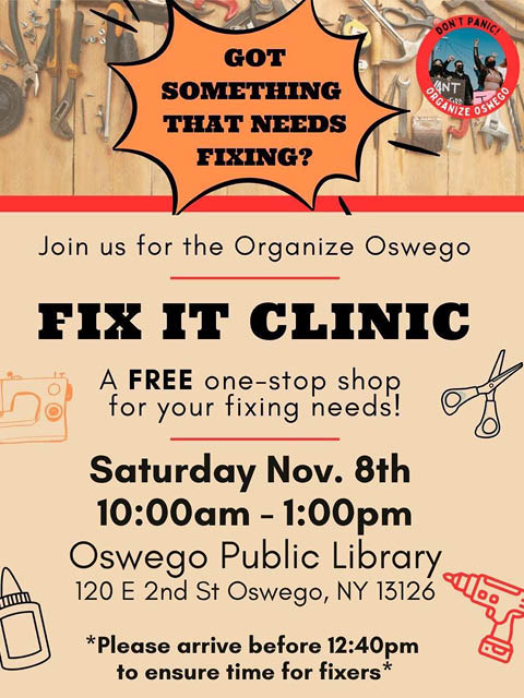fix it clinic opl 11.8.2025