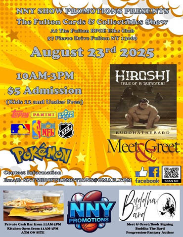 fulton cards collectibles show fulton elks 8.23.2025