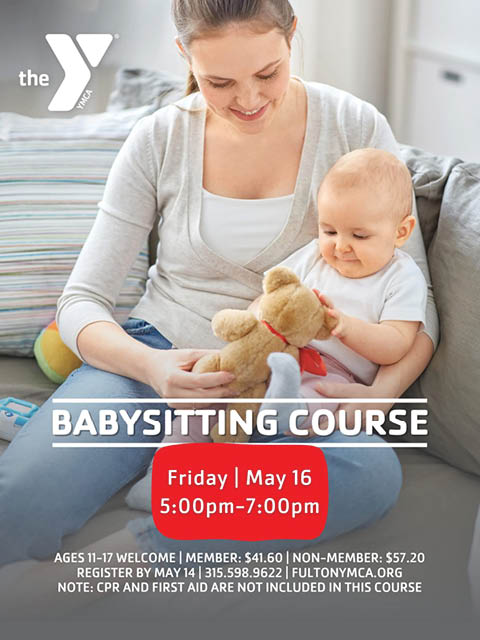 fulton ymca babysitting course 5.16.2025