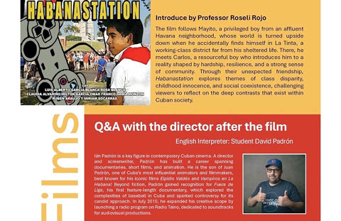habanastation cuba film screening director q a park hall suny oswego 4.3.2025
