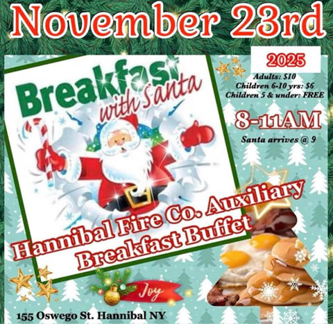 hannibal fire breakfast with santa 11.23.2025