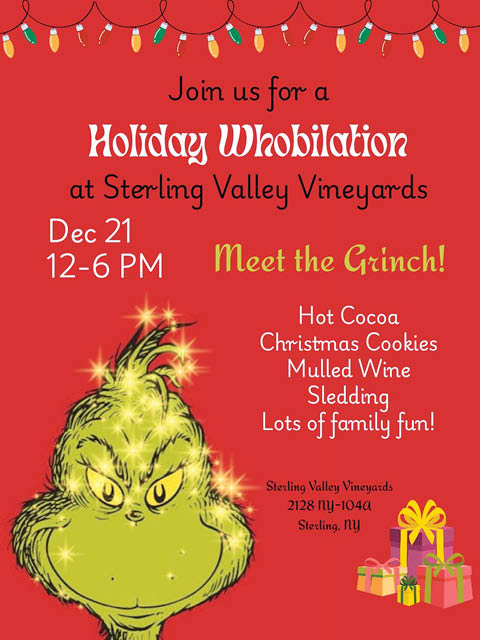 holiday whobilation sterling valley vineyards 12.21.2025