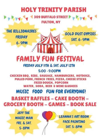 holy trinity parish family fun festival 7.11 12.2025