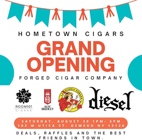 hometown cigars grand opening 8.30.2025