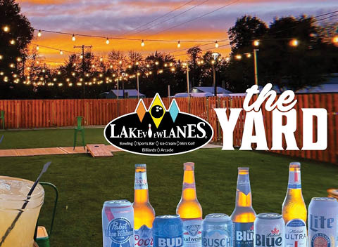 lakeview lanes the yard logo 2025