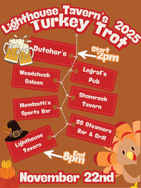 lighthouse tavern turkey trot 11.22.2025