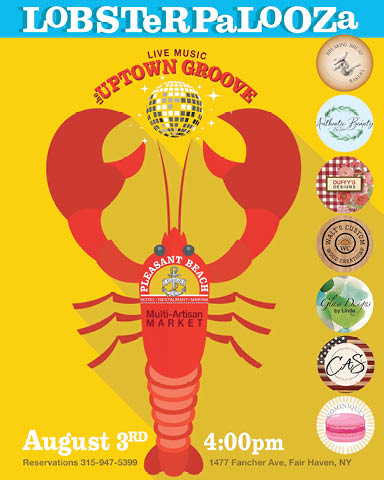 lobsterpalooza pleasant beach hotel 8.3.2025