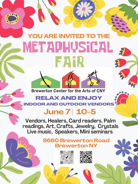 metaphysical fair brewerton center arts 6.7.2025