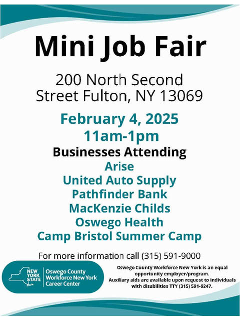 mini job fair ocwny 2.4.2025