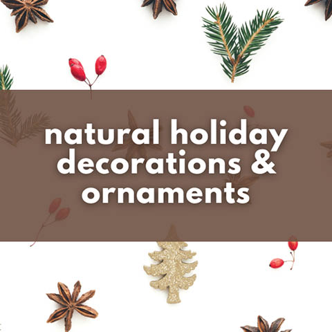 natural holiday decorations ornaments making beaver lake 11.12.2025