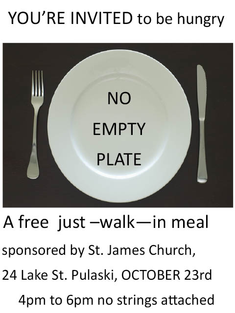 no empty plate st james pulaski 10.23.2025