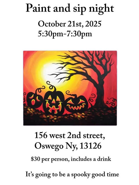 paint sip coffee connections 10.21.2025