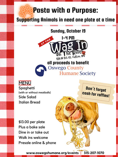 pasta with a purpose wag in on river 10.19.2025