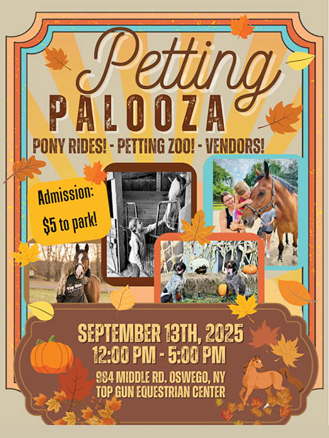 petting palooza top gun equestrian center 9.13.2025