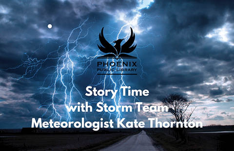 phoenix library storytime kate thornton meteorologist 7.30.2025