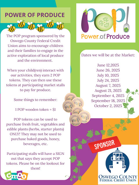power of produce cmoo at oswego farmers market 2025
