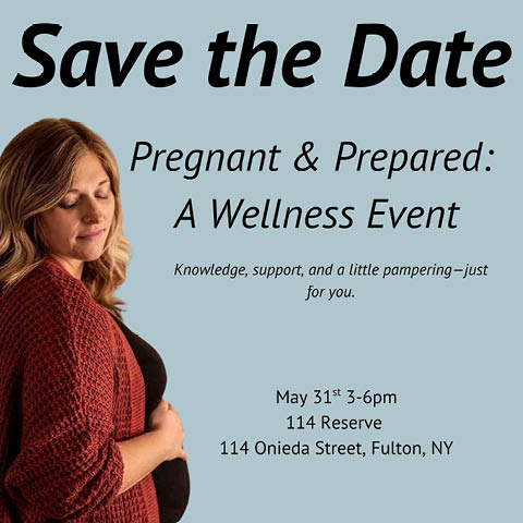 pregnant prepared wellness event canalview chiropractic 114 reserve 5.31.2025