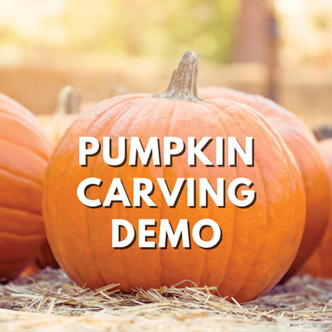 pumpkin carving demo lysander beaver lake 10.13.2025