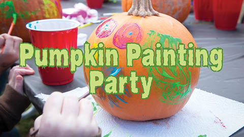 pumpkin painting party opl 10.11.2025