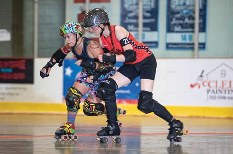 salt city roller derby season opener fulton ice arena 5.3.2025