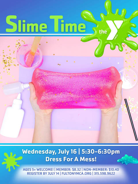 slime time fulton ymca 7.16.2025