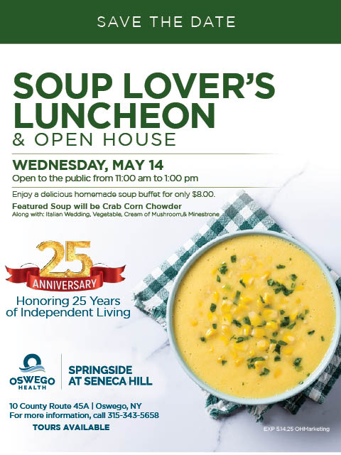 soup lovers luncheon springside seneca hill 5.14.2025